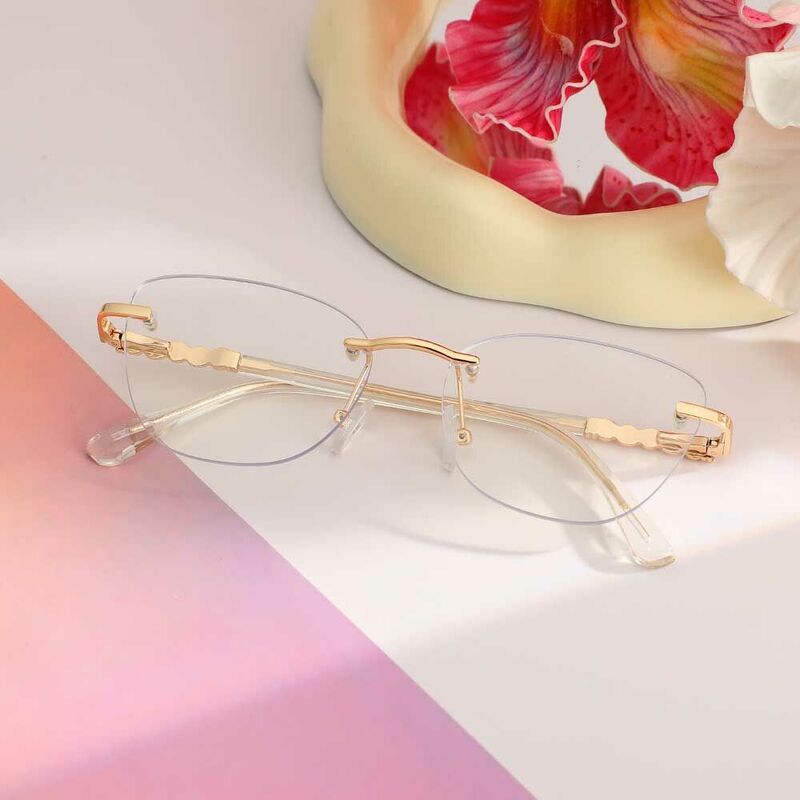 Bridget Cat Eye Klare Brillen