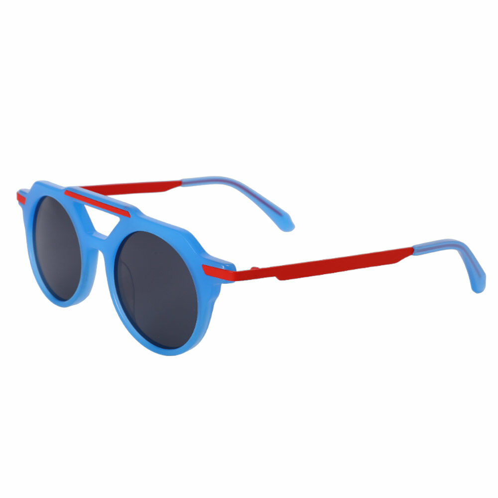 Justine Aviator Blue Sunglasses