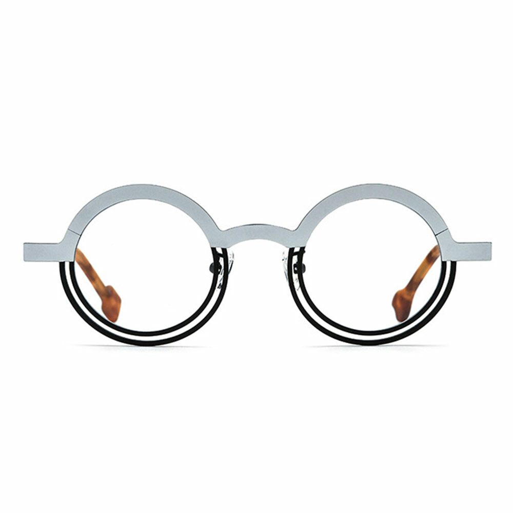 Lunettes de Vue Charle Ronde Blanche