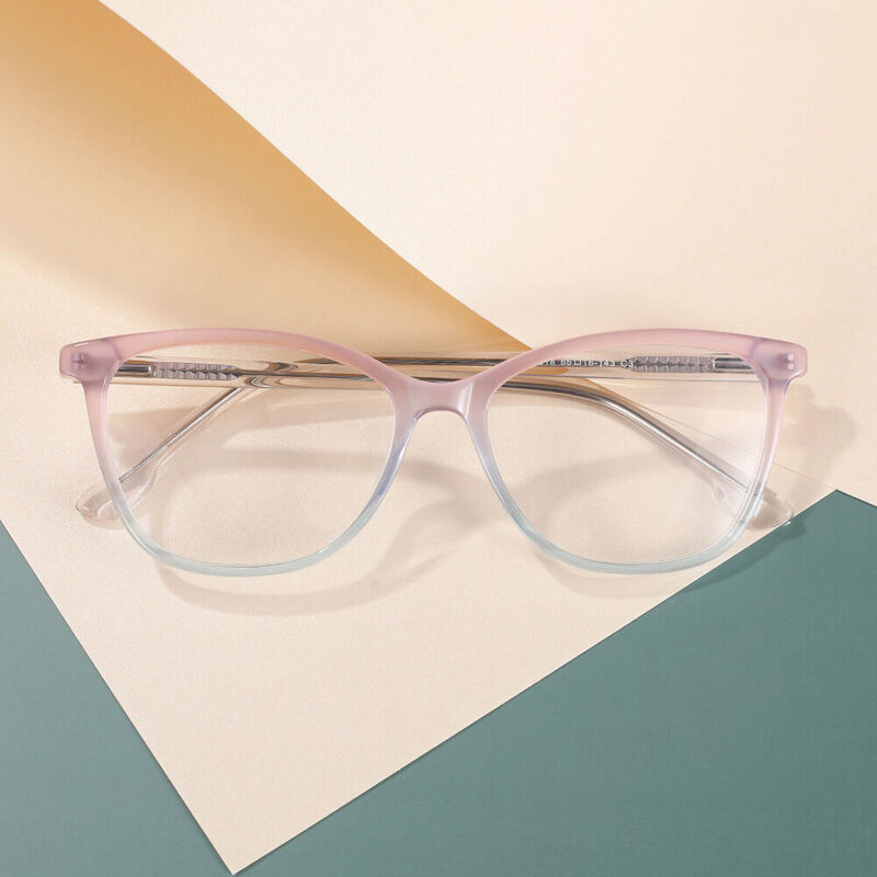 Delicacy Butterfly Purple Glasses