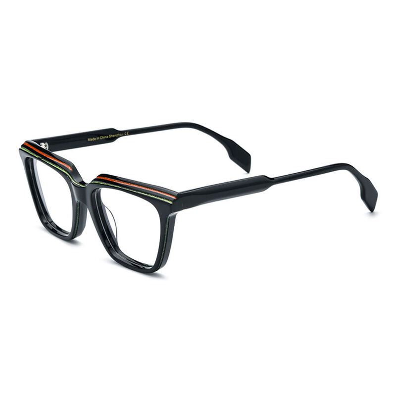 Shanell Square Black Glasses