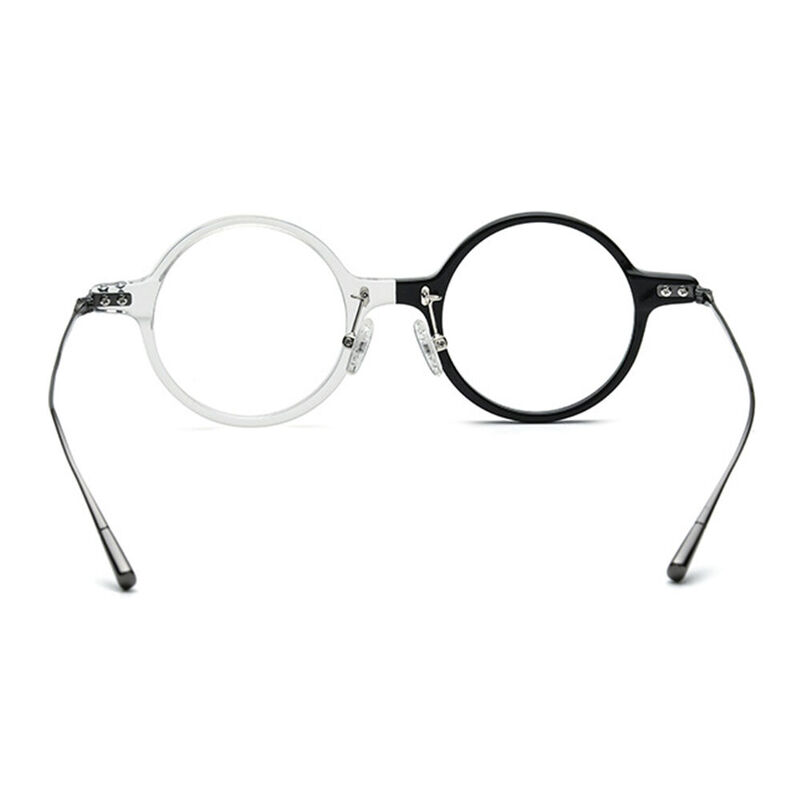 Motley Round Black Glasses