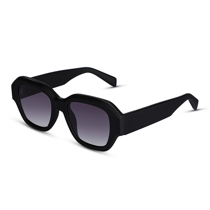 X Ray Square Black/Grey Gradient Sunglasses