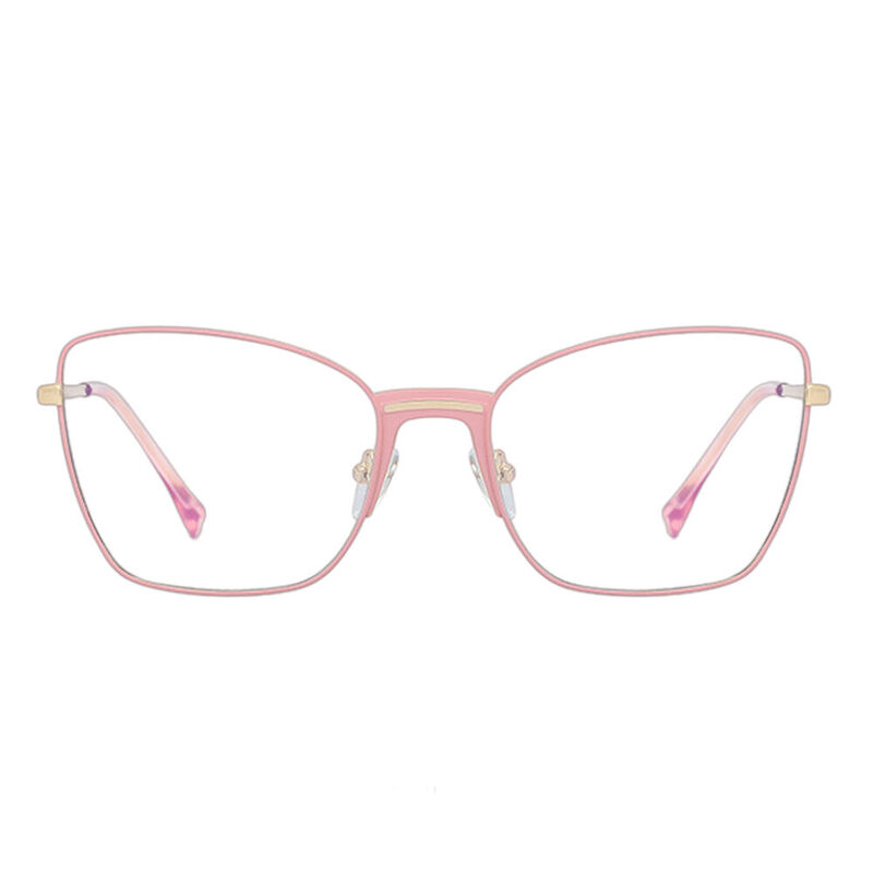 Jasmine Cat Eye Pink Glasses