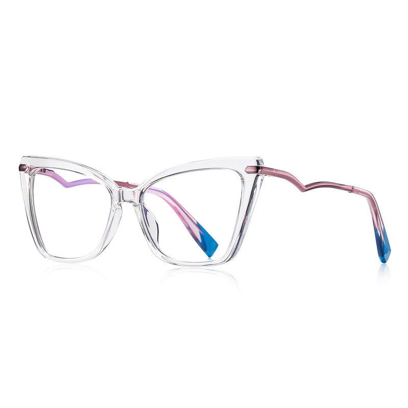 Dupont Cat Eye Clear Glasses