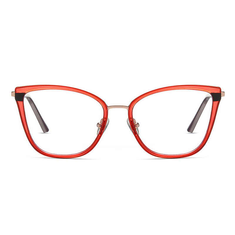 Occhiali da Vista  Bowen Cat Eye Rosso