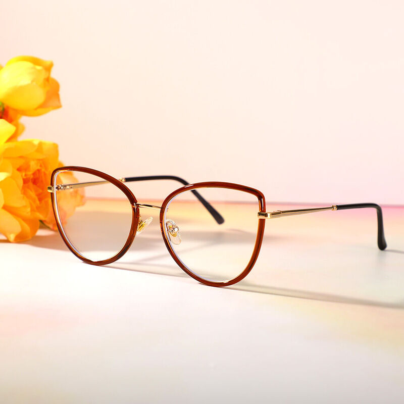 Occhiali da Vista  Bray Cat Eye Marrone
