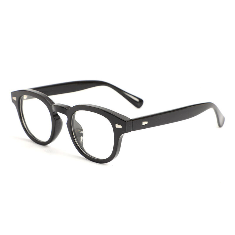 Lucien Square Black Glasses