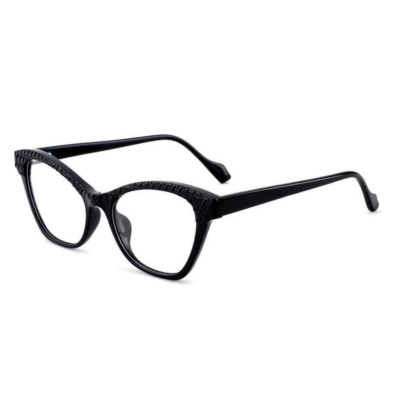 Godwin Cat Eye Black Glasses