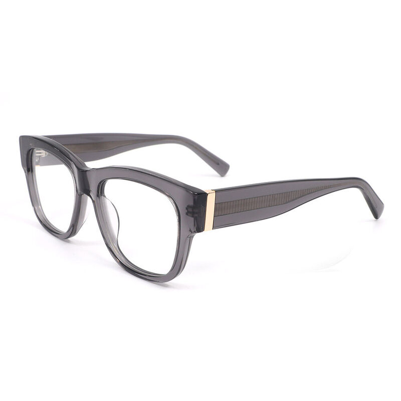 Merl Square Gray Glasses