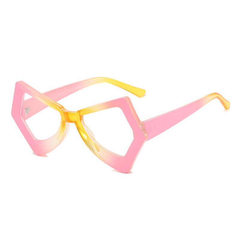 Eavi Cat Eye Pink Glasses