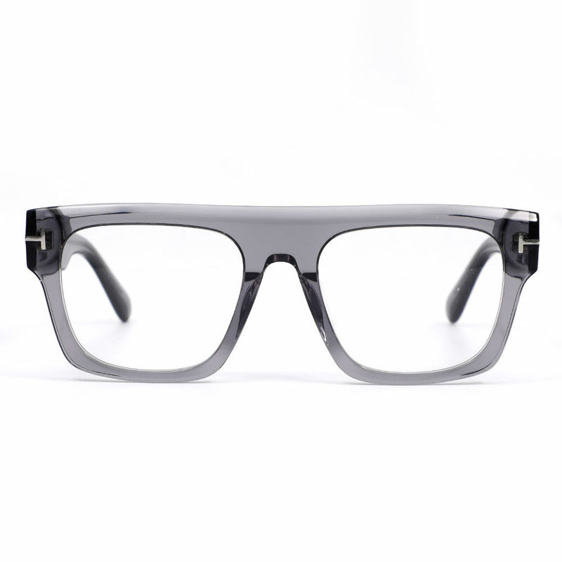 Baire  Square Gray Glasses