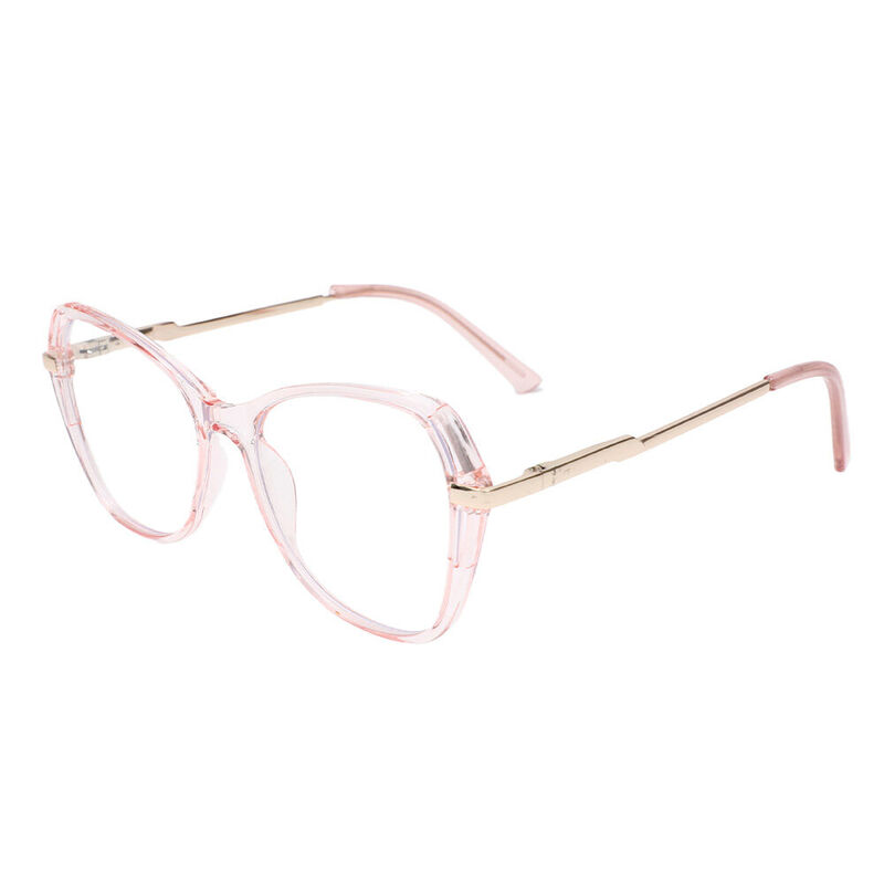 Besaa Cat Eye Pink Glasses