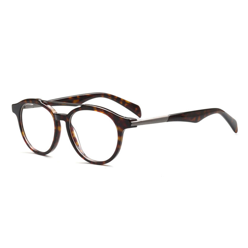Sainsb Aviator Tortoise Glasses