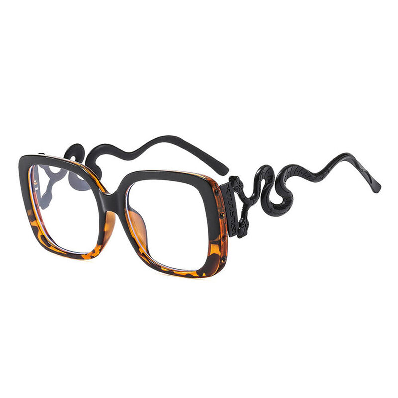 Duncan Square Black Tortoise Glasses