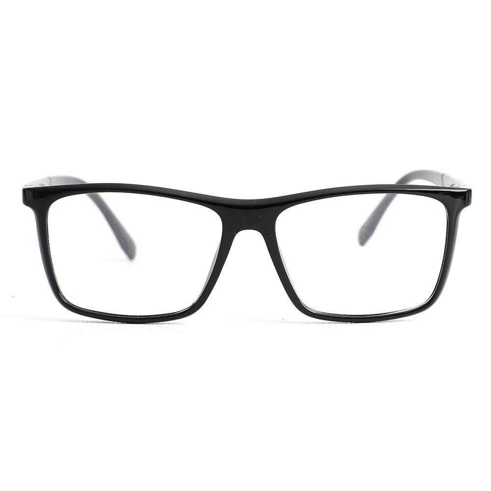Phyllis Rechteckige Schwarze Braune Brille