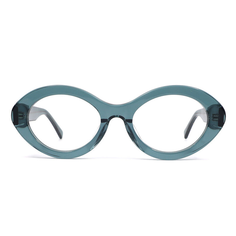 Maree Oval Blue Glasses