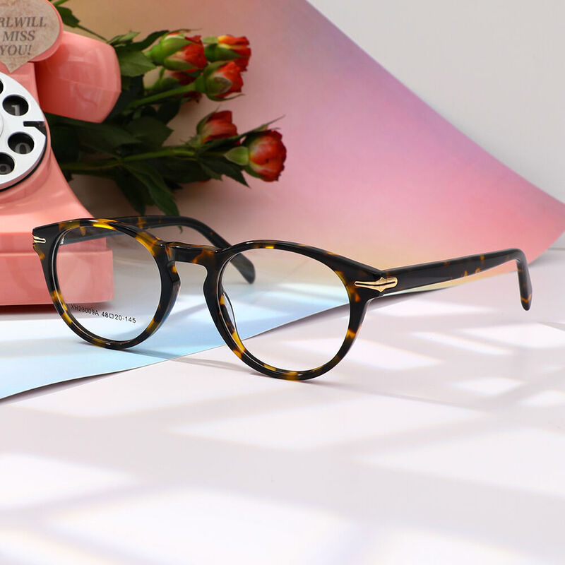 Samsen Round Tortoise Glasses