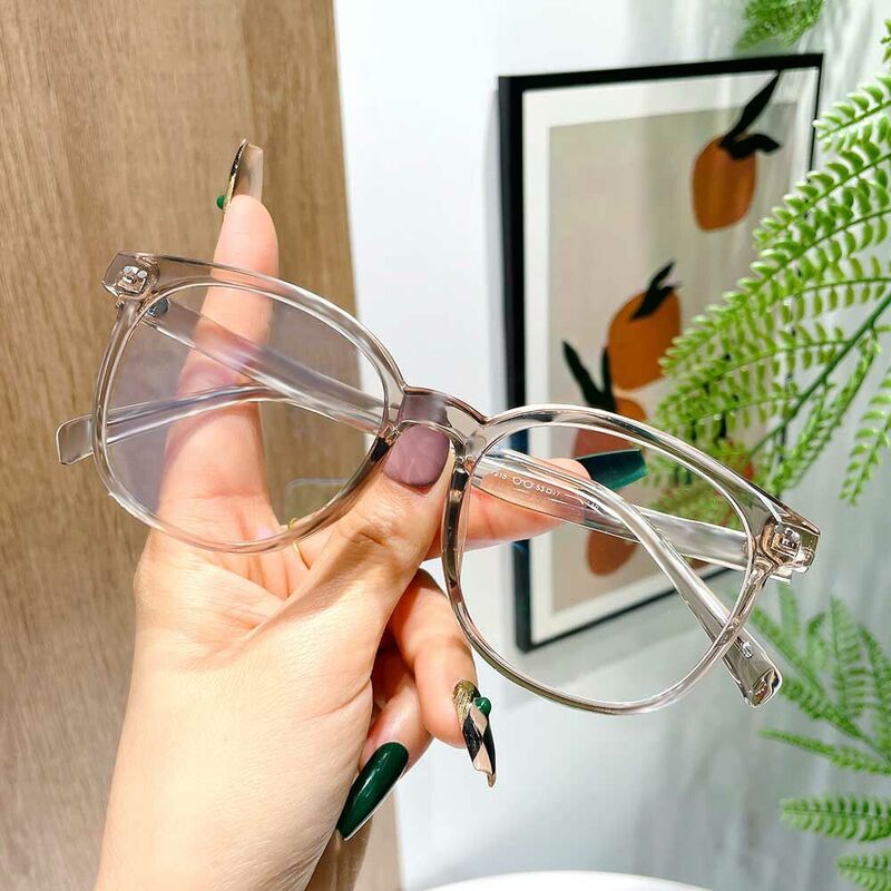 Lunettes de Vue Conno Runde Champagne