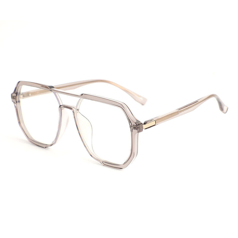 Carter Pilote Graue Brille