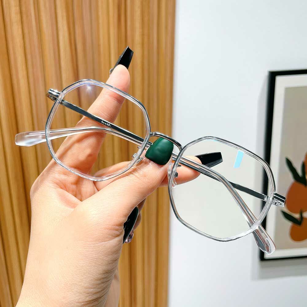 Lunettes de Vue Christ Géométrique Transparent