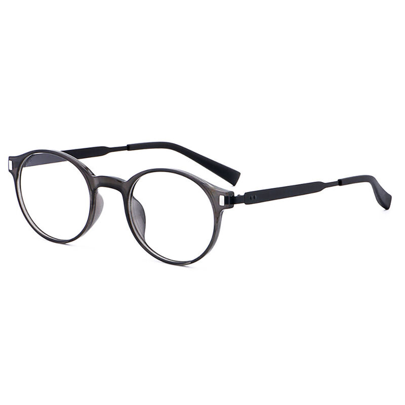 Filip Runde Grey Brille