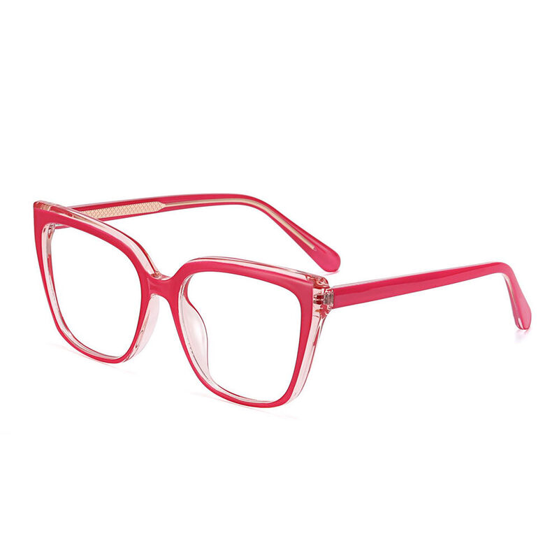 Barillas Square Red Glasses