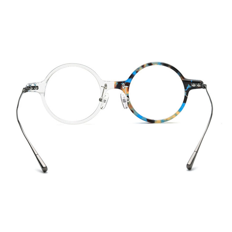 Motley Round Blue Glasses