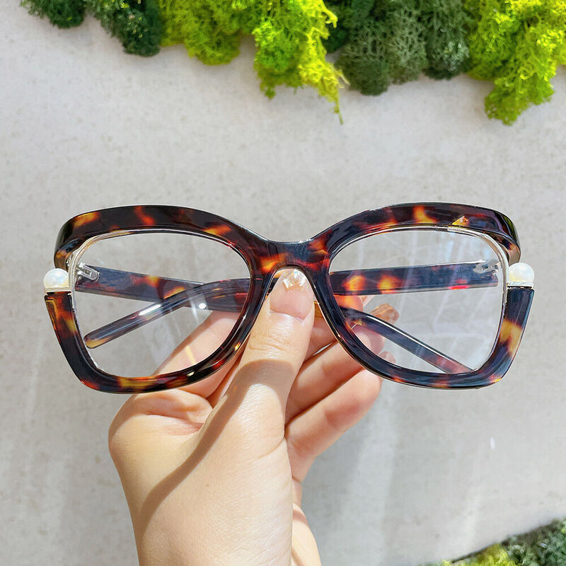 Halona Cat Eye Tortoise Glasses