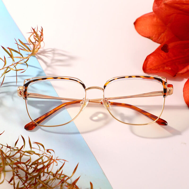 Tracy Cat Eye Tortoise Glasses