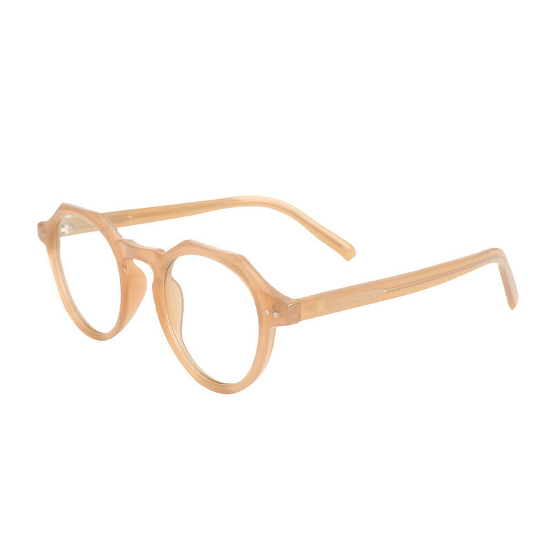 Madeline Round Brown Glasses