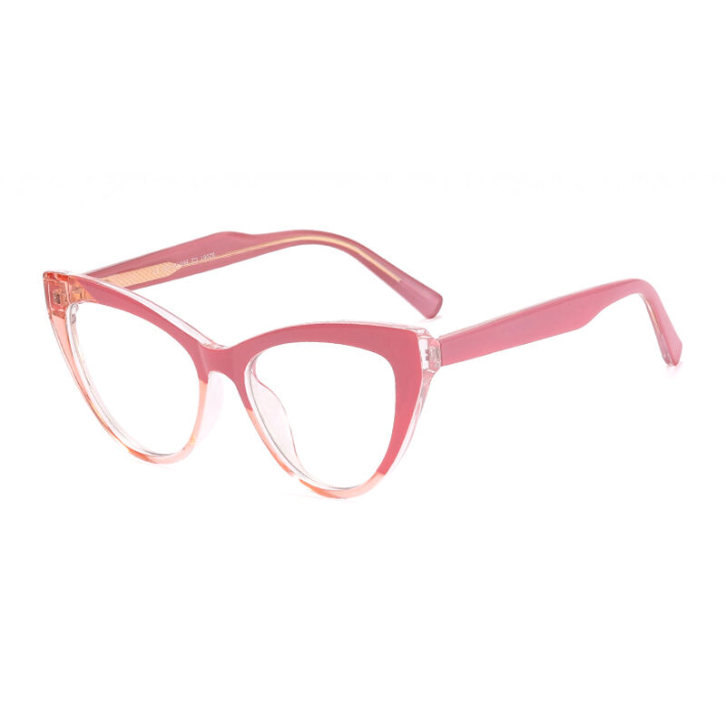 Keti Cat Eye Pink Glasses
