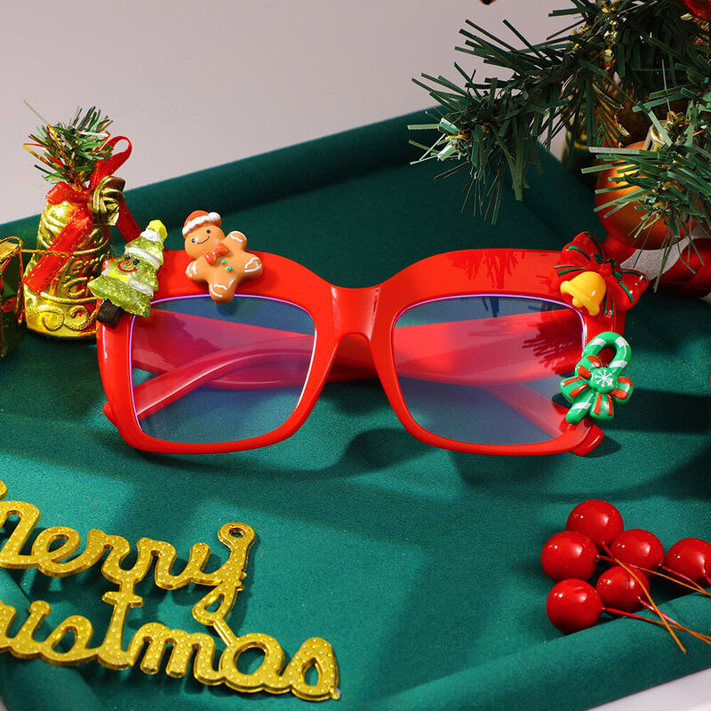 Terri Cat Eye  Christmas Tree Glasses