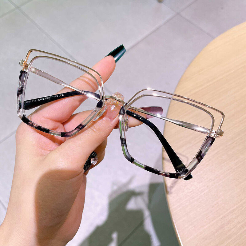 Occhiali da Vista  Carter Cat Eye Leopardo