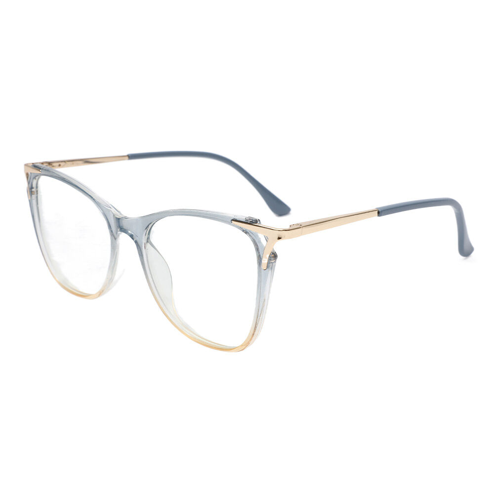 Jeromee Cat Eye Gray Glasses