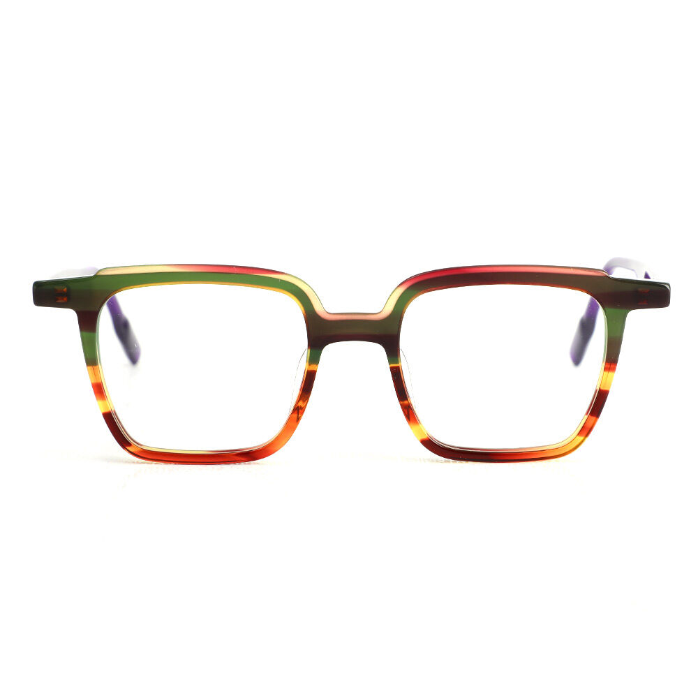 Annabelle Quadratische Grüne Brille