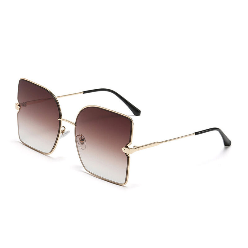 Payton Square Brown Sunglasses