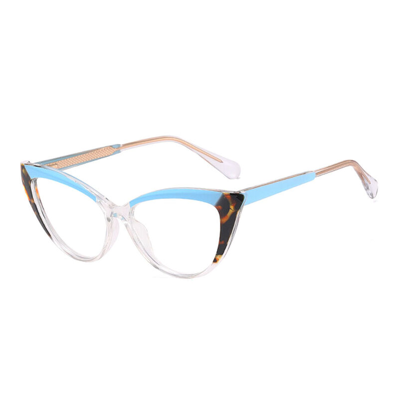 Artiola Cat Eye Blue Glasses - Aoolia.com