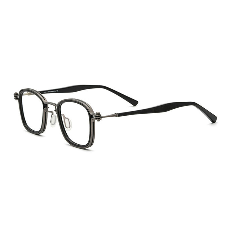 Roland Square Black Glasses