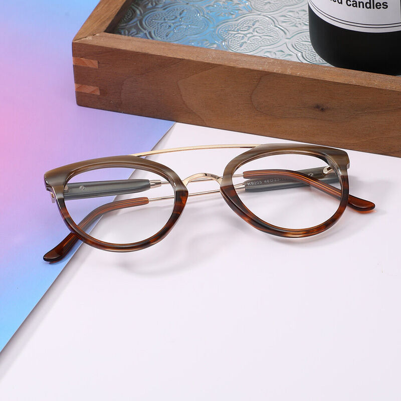 Auree Aviator Tortoise Glasses