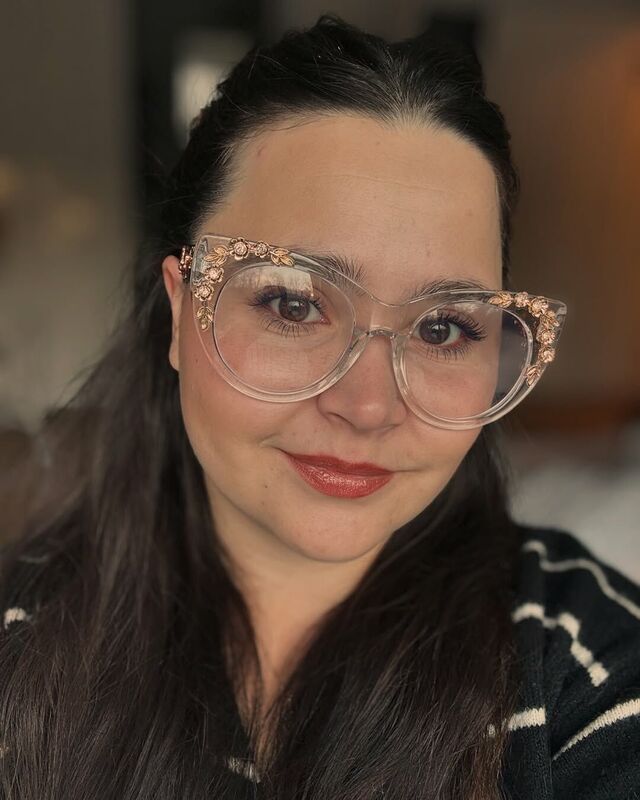 Gaske Quadratische Schwarze Goldene Brille