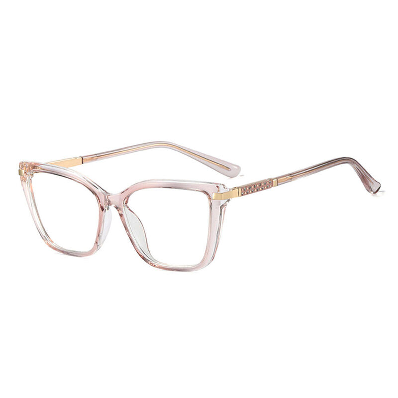 Flora Cat Eye Rosa Brillen