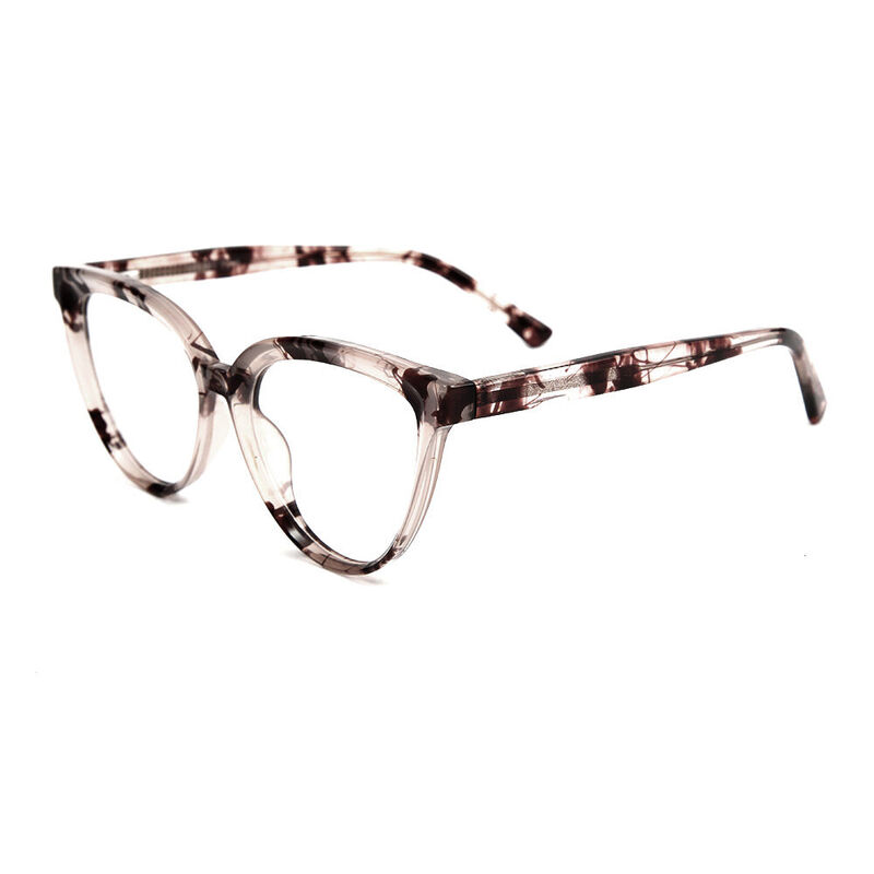 Truda Cat Eye Braune Brille
