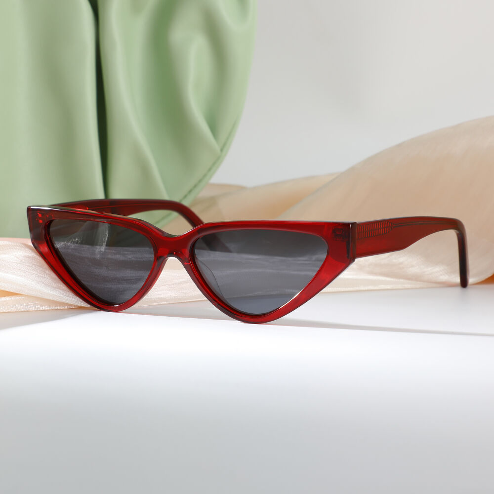 Patricia Cat Eye Red Sunglasses