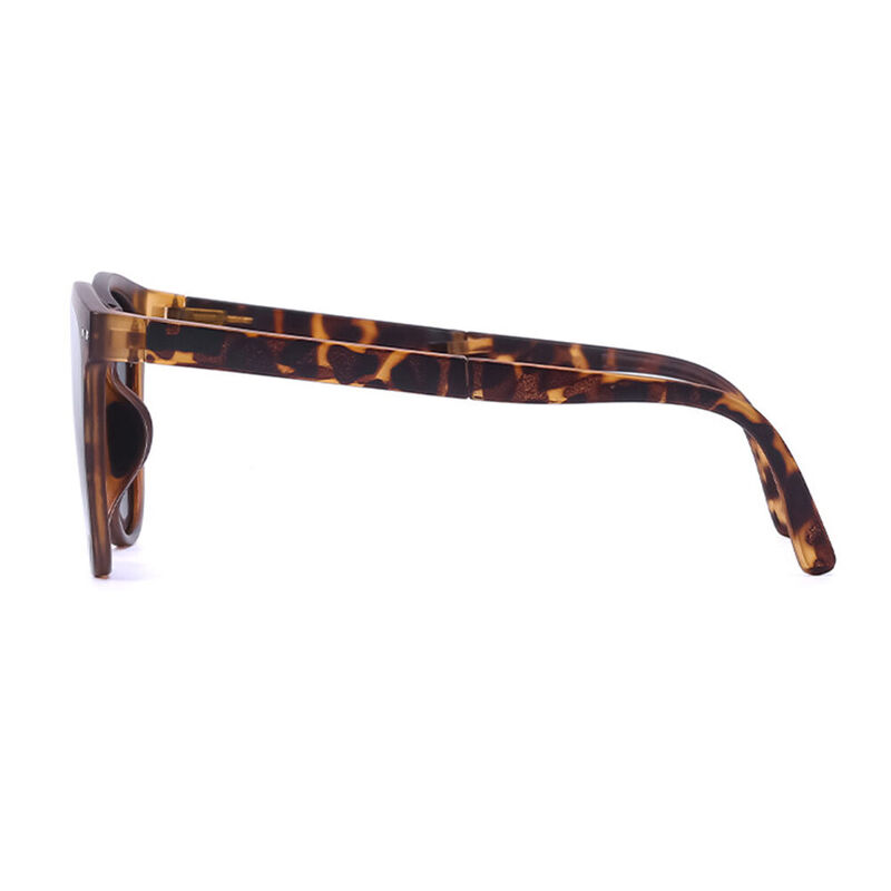 Coriney Square Tortoise Sunglasses