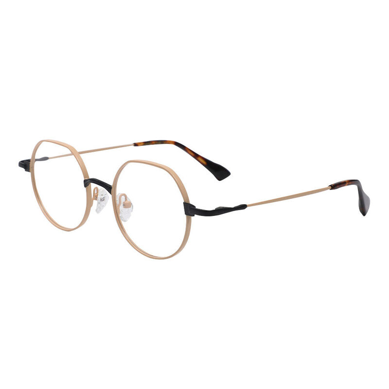 Als Round Brown Glasses