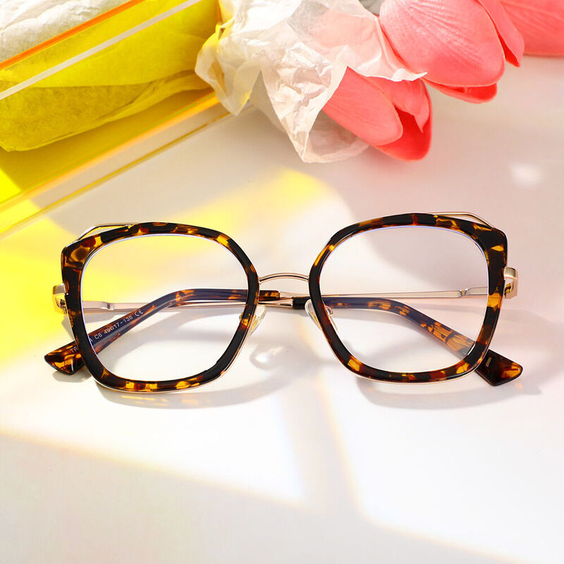 Patrick Cat Eye Tortoise Glasses