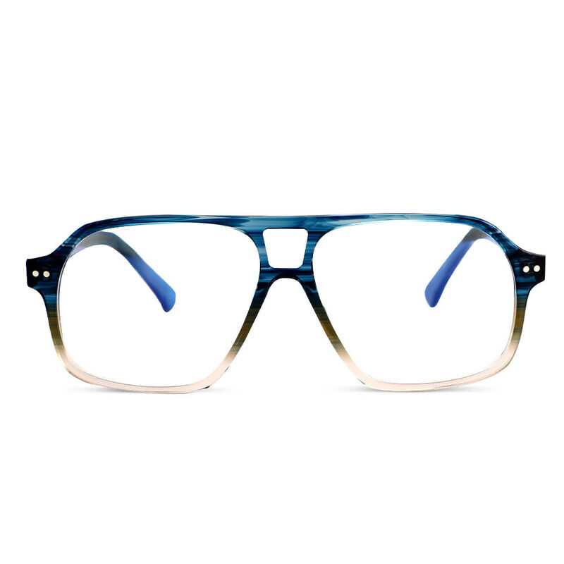 Bessem Pilote Blaue Brille