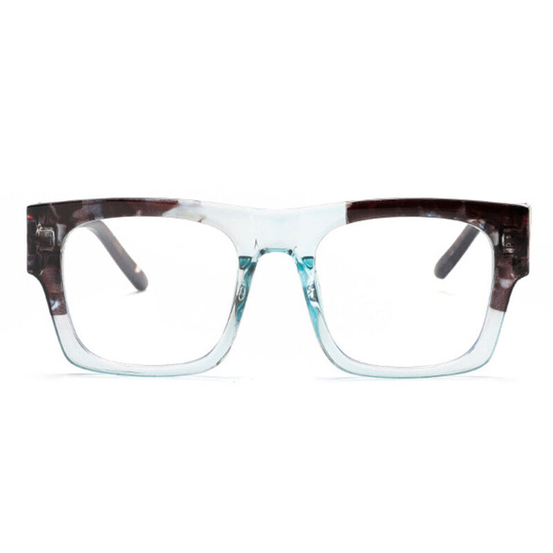 Marshall Square Blue Glasses