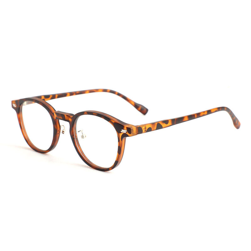 Maxine Round Tortoise Glasses